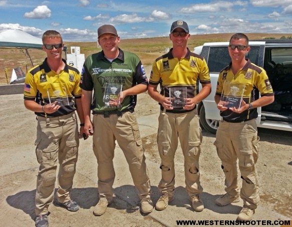 L-->R: 4th place AMU Joel Turner, 3rd place True Pearce (author), 2nd Place AMU Tyler Payne, 1st Place AMU Daniel Horner